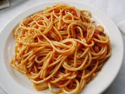 cena espaguetti